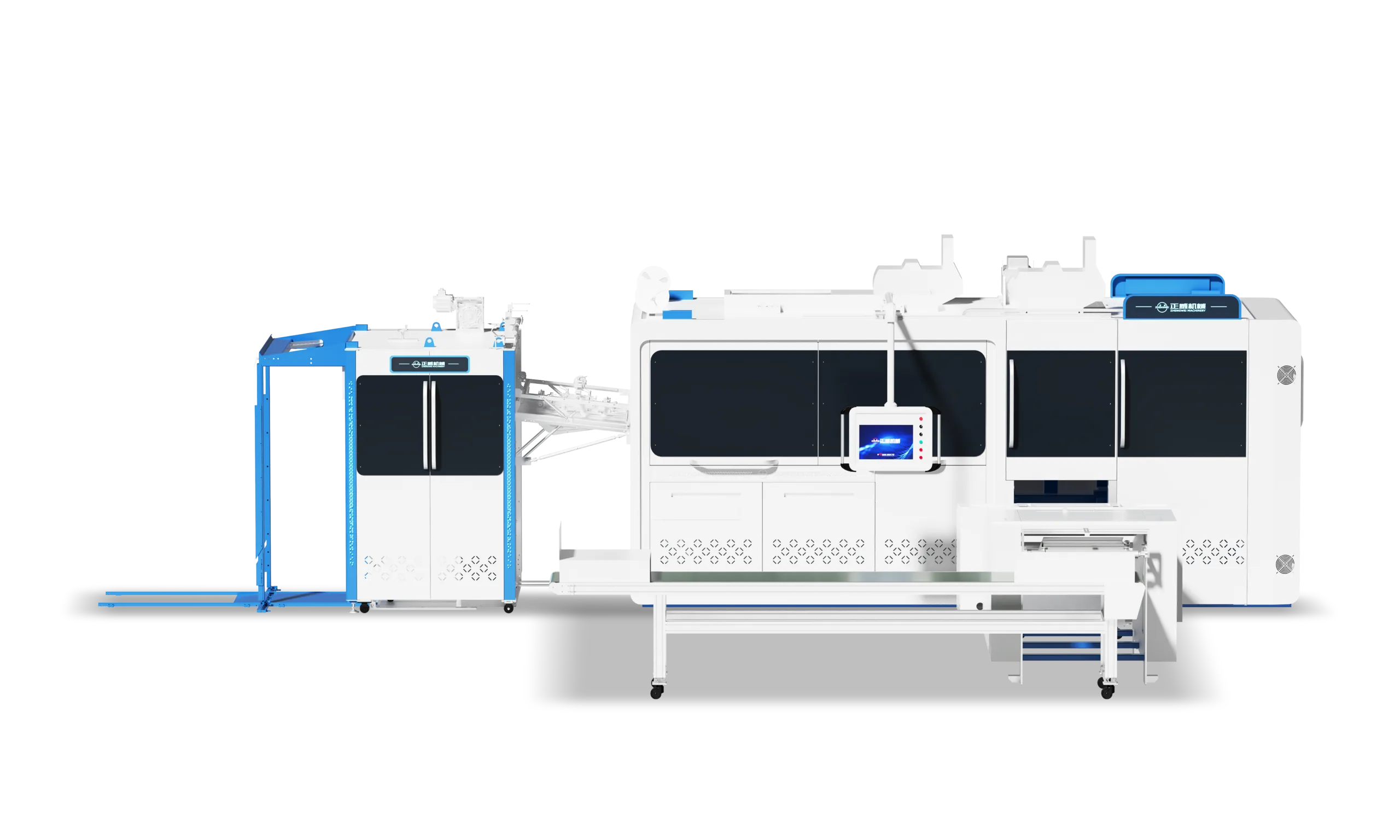 ZW-A10 MINI small paper bag making machine for luxury formats, 150-300 mm