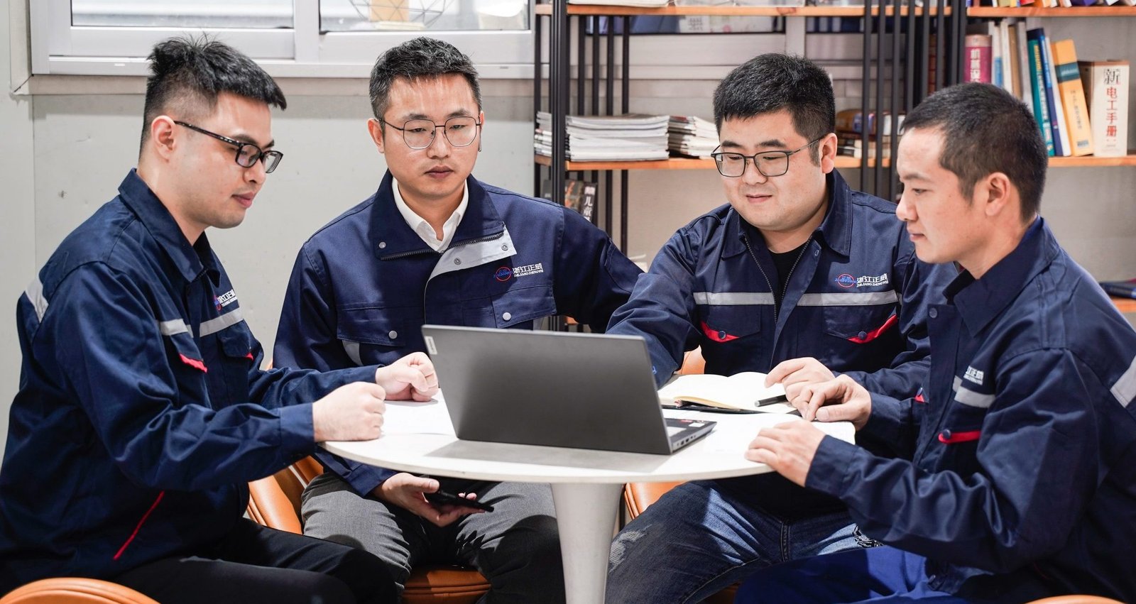 ZHENGWEI engineering team in technical review meeting