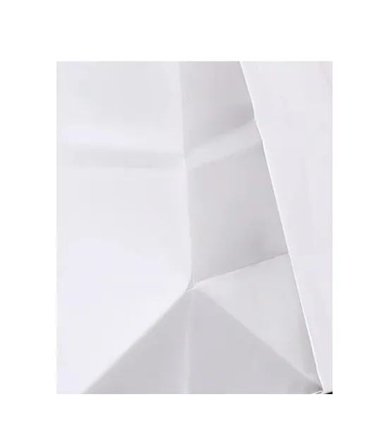 Side view showing the glued side seam on a traditional bag