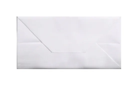 Bottom view of a traditional paper bag