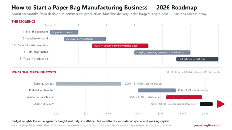 How to Start a Paper Bag Manufacturing Business (2026 Guide)