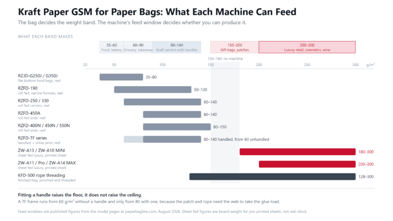 Kraft Paper for Bags: GSM, Grades and What Your Machine Can Run (2026)