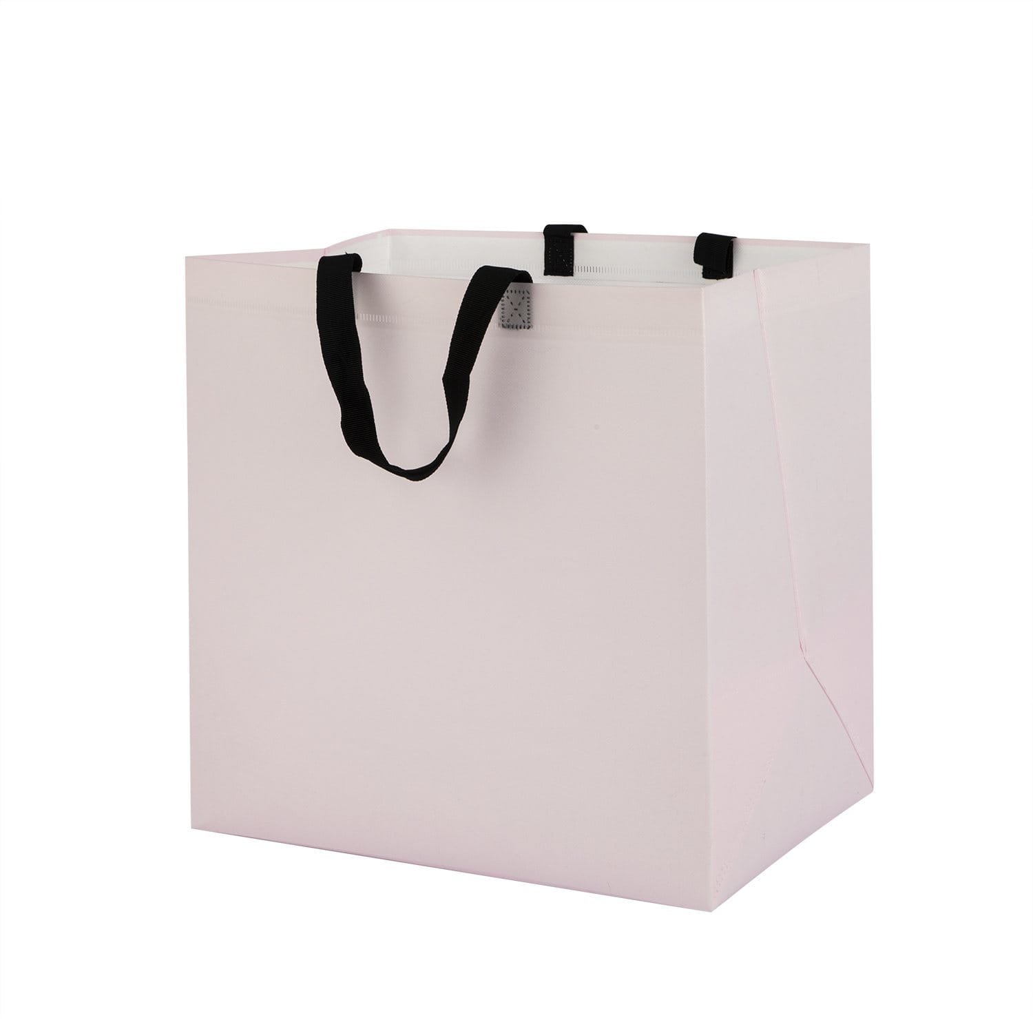 Plain white unprinted non-woven bag sample