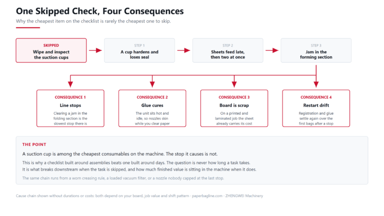 Paper Bag Machine Maintenance: A Checklist Built Around What Breaks